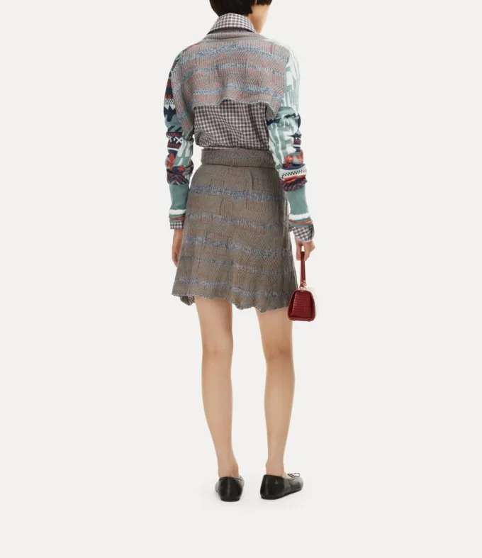 Broken Fair Isle Cropped Top Broken Fair Isle Cropped Top