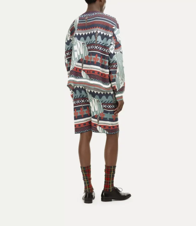 Broken Fair Isle-trui Broken Fair Isle-trui