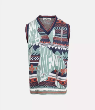 Broken Fair Isle vest