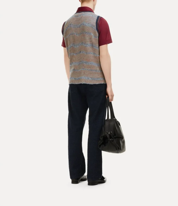 Broken Fair Isle vest