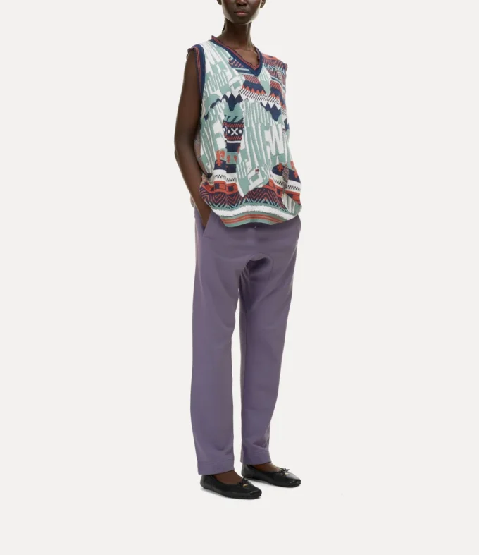 Broken Fair Isle vest