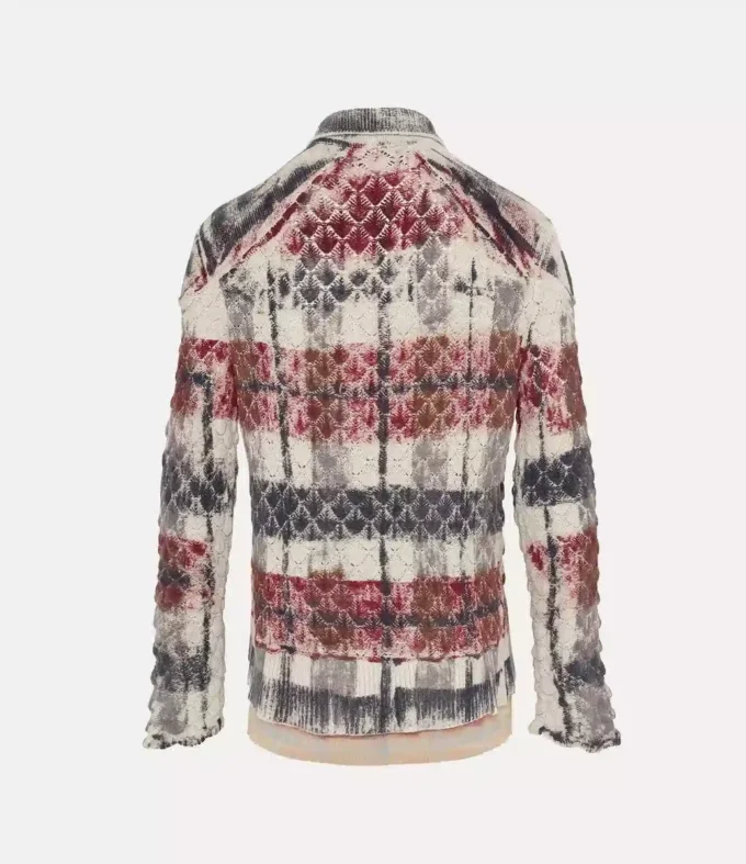 Dual Tartan Cardigan