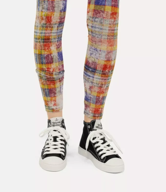 Hoge canvas plimsolls