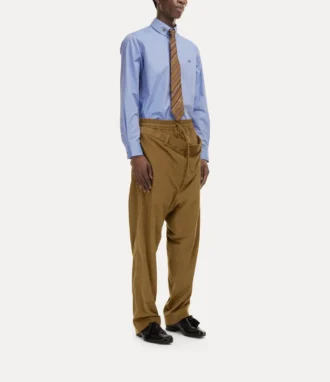 Krall-overhemd met twee knopen