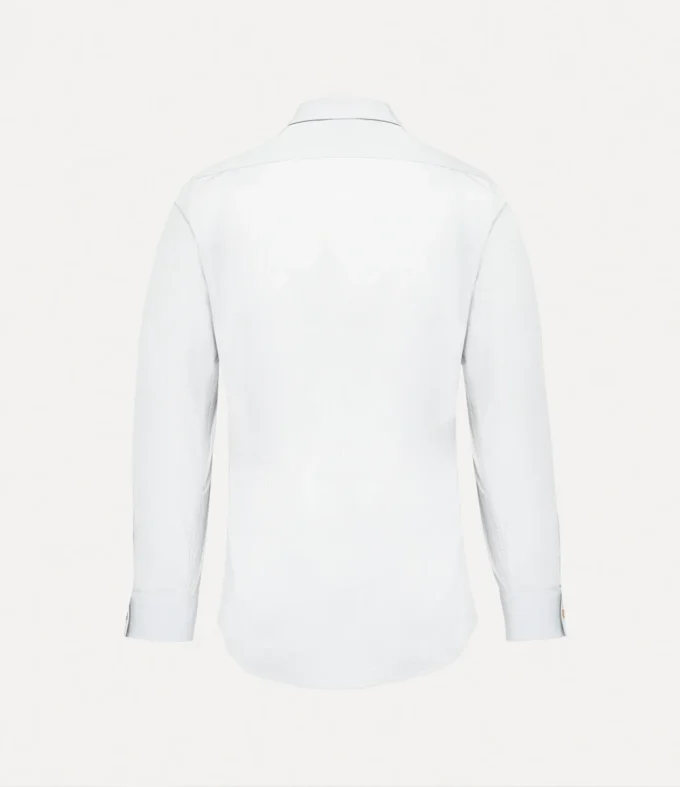 Krall-overhemd met twee knopen