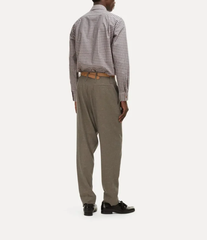 Krall-overhemd met twee knopen