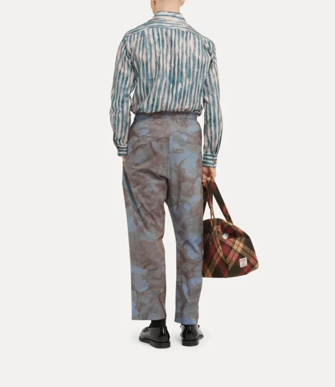 Krall-overhemd met twee knopen