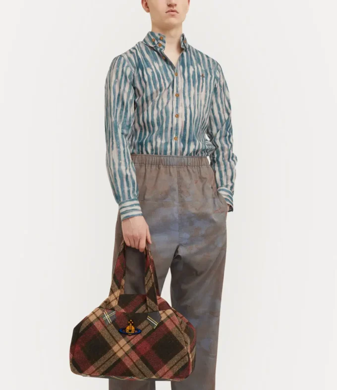 Krall-overhemd met twee knopen