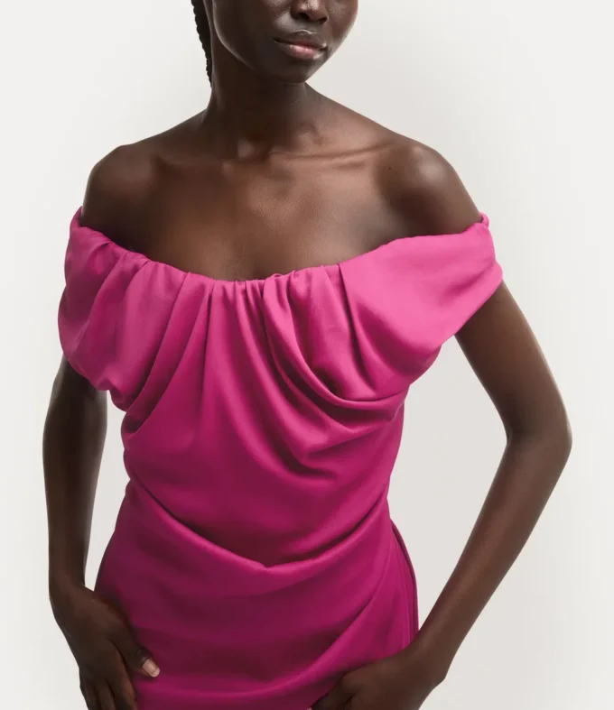 Lange Ginnie Amber-jurk