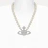 Man. Bas Relief Pearl ketting Man. Bas Relief Pearl ketting
