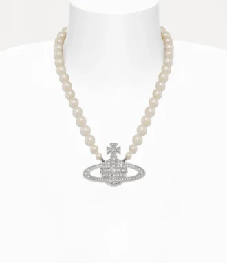 Man. Bas Relief Pearl ketting