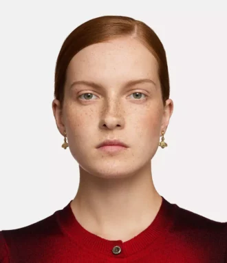 Mini Bas Relief Drop-oorbellen