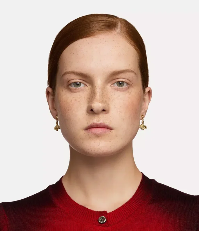 Mini Bas Relief Drop-oorbellen