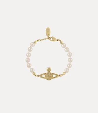 Mini Bas Relief Pearl-armband