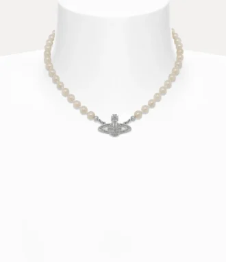 Mini Bas Relief Pearl-choker