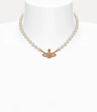 Mini Bas Relief Pearl-choker