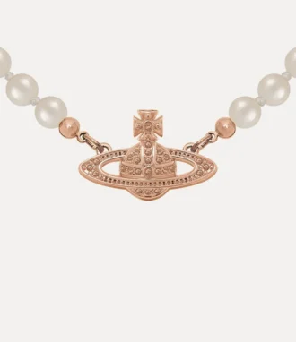 Mini Bas Relief Pearl-choker