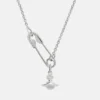 Safety Pin Pendant Necklace