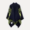Tartan poncho