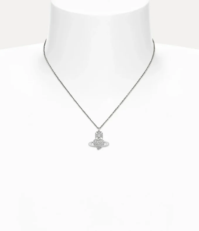 Valentine’s Agnatha Bas Relief Pendant Necklace