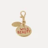 Wild Beauty Dog Charm sleutelhanger