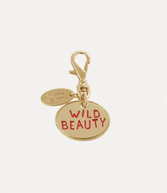 Wild Beauty Dog Charm sleutelhanger